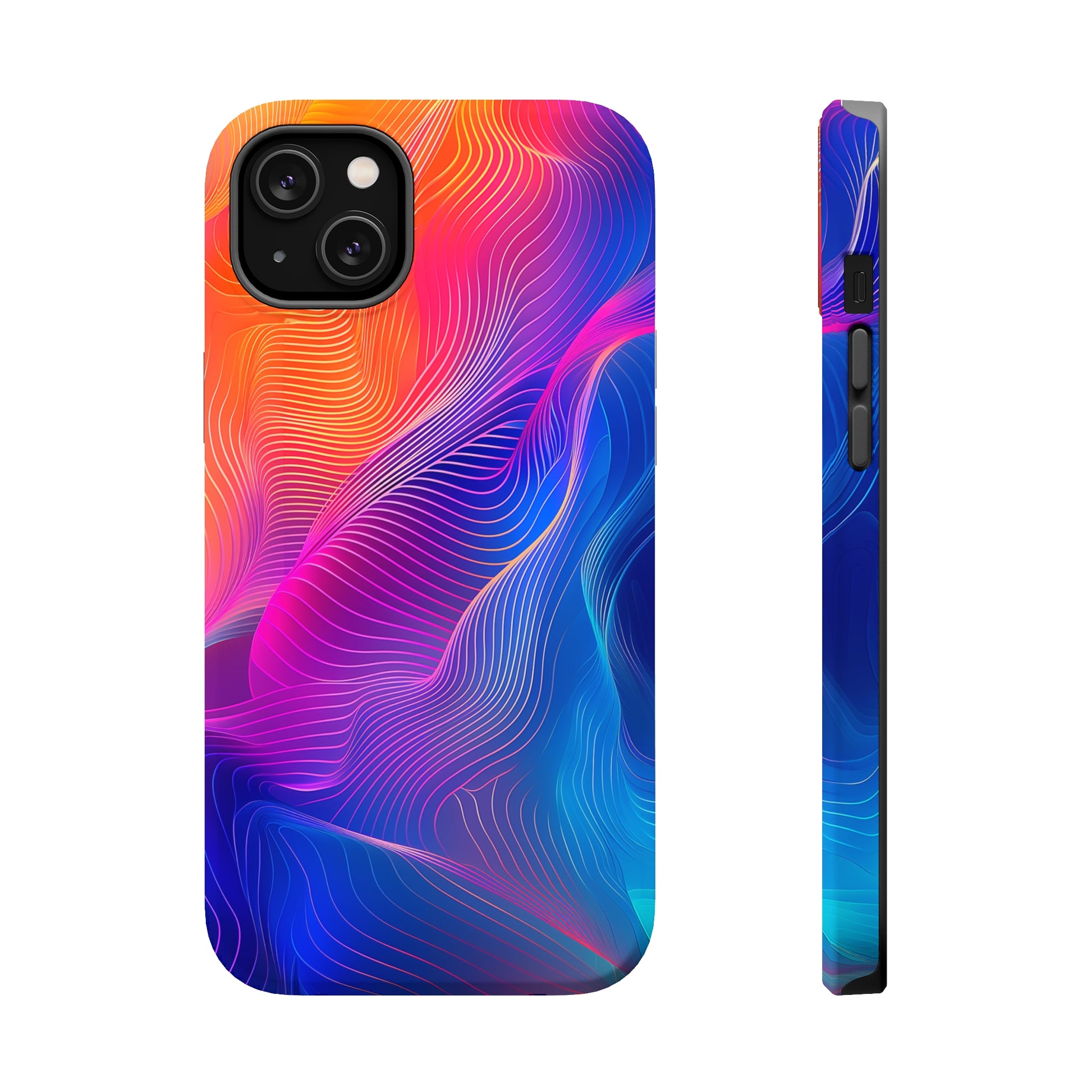 Colorflow Essence (iPhone MagSafe Case)Rima Gallery presents the exclusive Psychedelic Flow MagSafe Durable Case For iphone 13, 14, 15, Pro, Max. Upgrade to our iPhone 13-15 MagSafe Case: Dual-layer proteRimaGallery