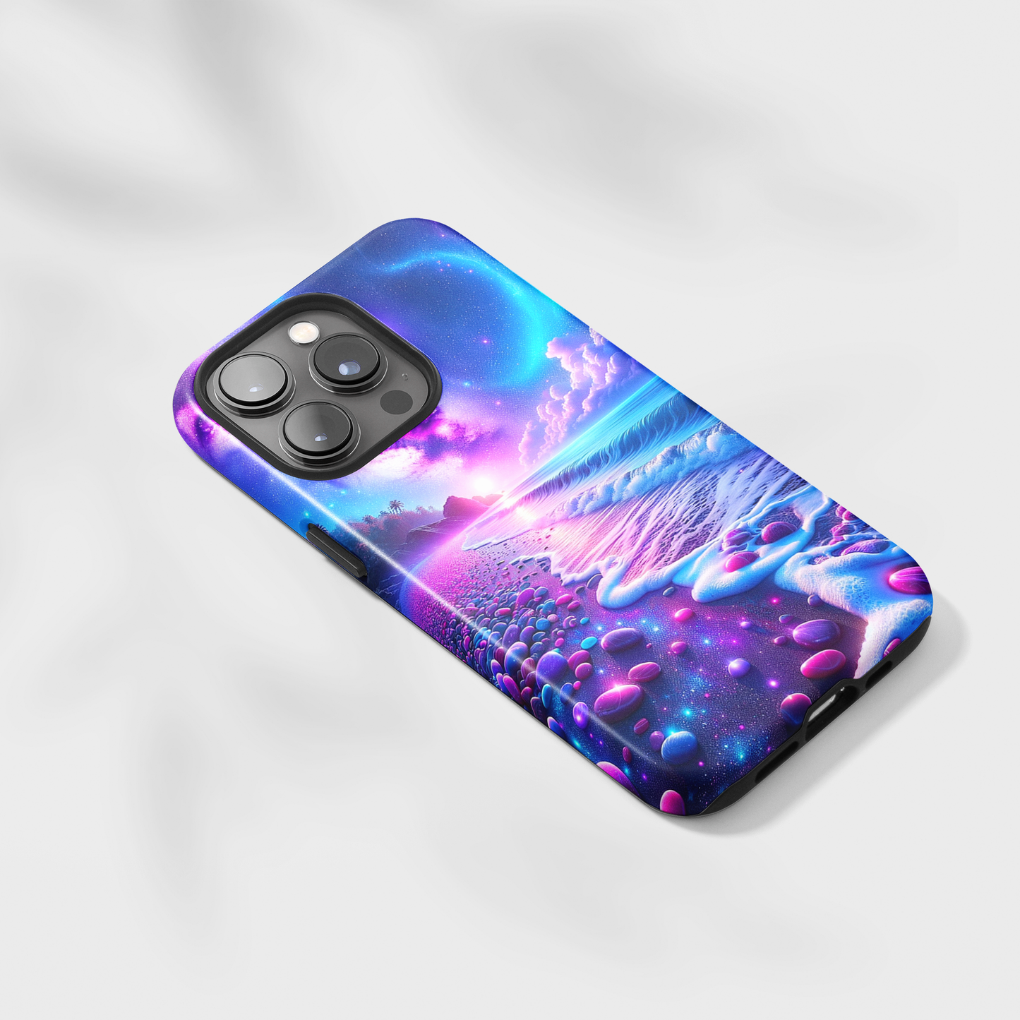 Cosmic Shoreline (iPhone MagSafe Case)Cosmic Shoreline MagSafe Durable Case: Style Meets Protection 📱✨
Upgrade your device with Rima Cosmic Shoreline Heartbeat MagSafe Durable Case. This case isn’t justRimaGallery