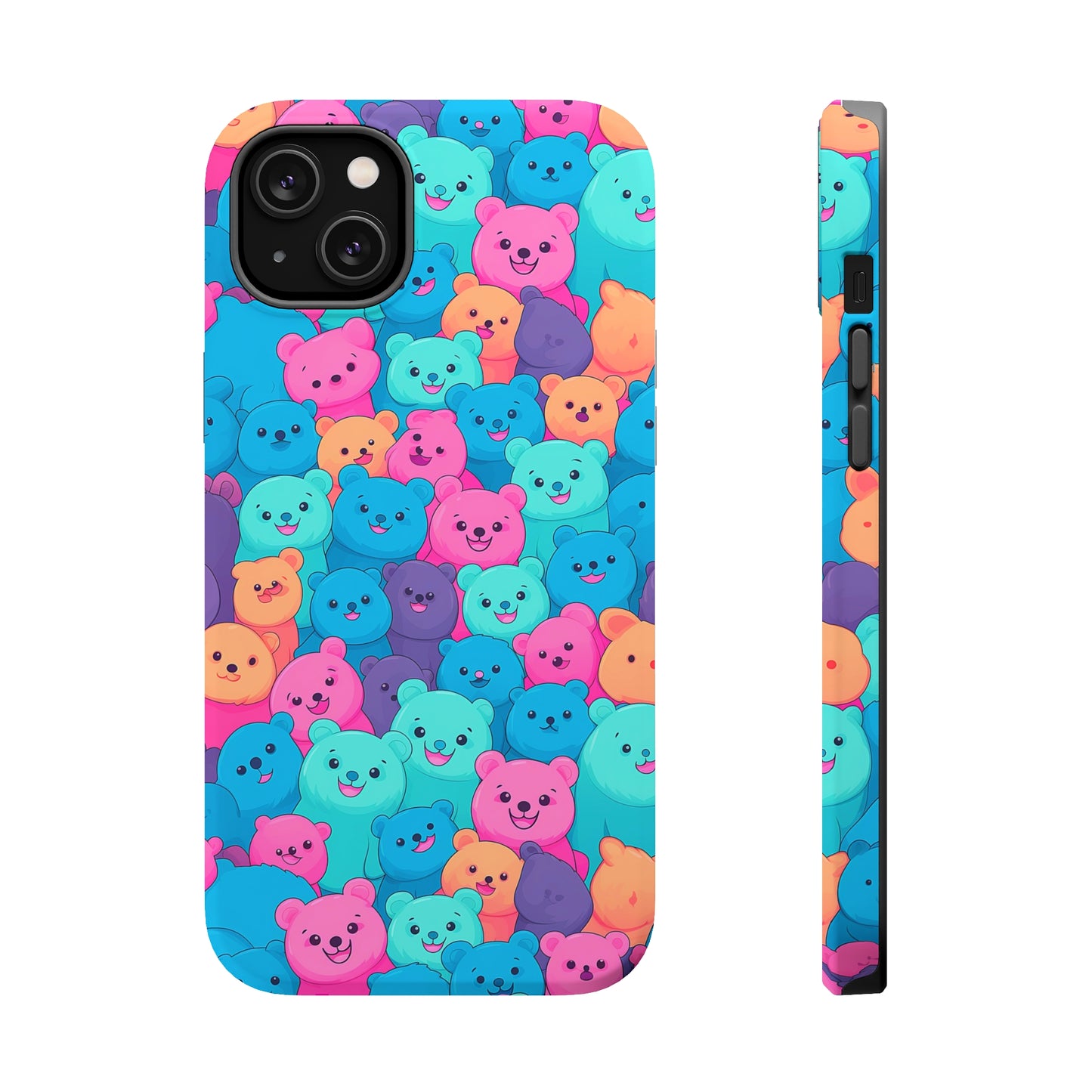 Cheerful Bear Party (iPhone MagSafe Case)Cheerful Bear Party MagSafe Durable Case: Style Meets Protection 📱✨
Upgrade your device with Rima Cheerful Bear Party MagSafe Durable Case. This case isn’t just aboRimaGallery