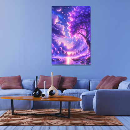 Twilight Bloomfall (Acrylic)Twilight Bloomfall
Discover the Modern Elegance of Acrylic: Elevate your decor with our acrylic wall art, offering a stunning, glass-like effect that brings any imagRimaGallery