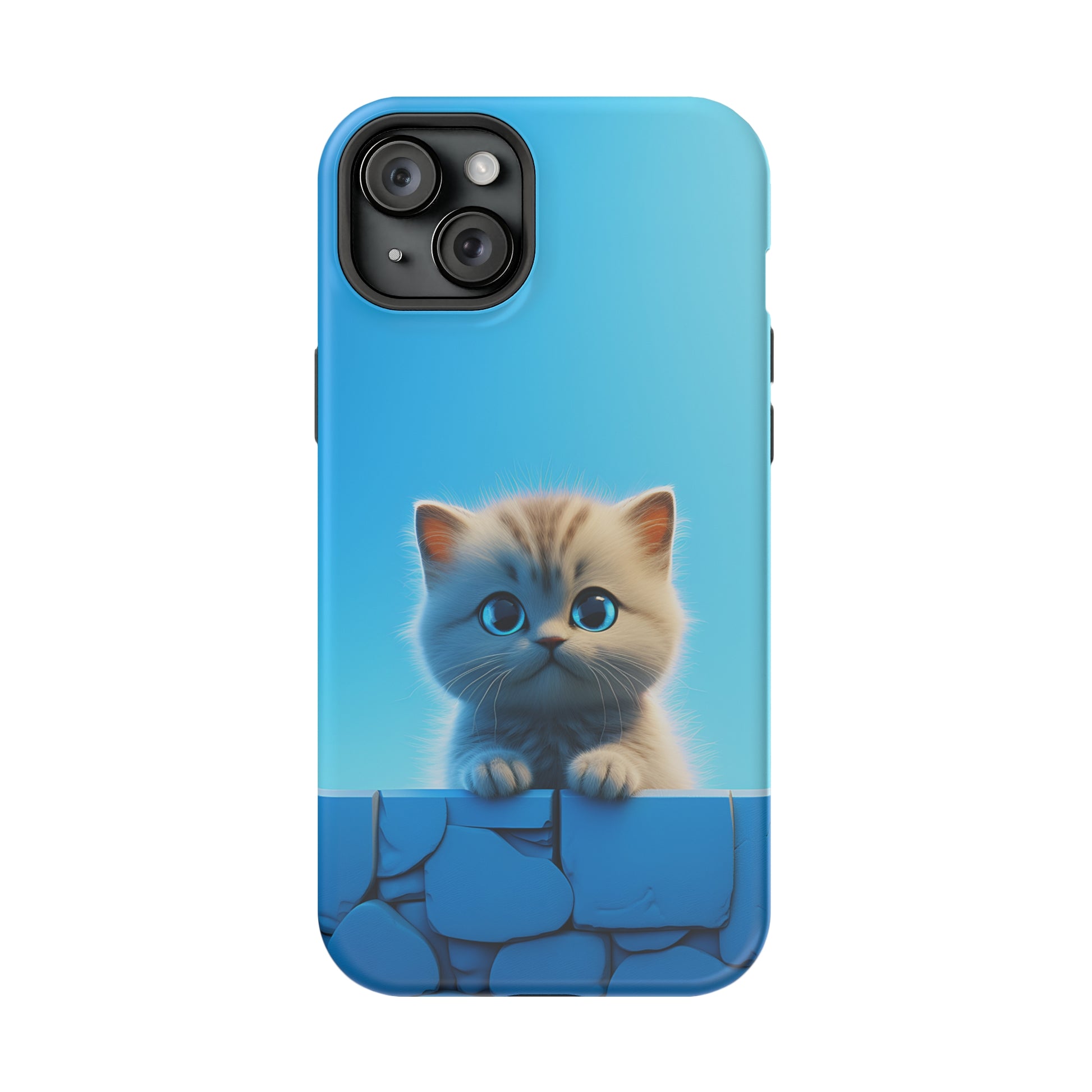 Cute Cat in Blue Sky MagSafe Durable Case: Style Meets Protection 📱✨
Upgrade your device with Rima Gallery's Cute Cat in Blue Sky MagSafe Durable Case. This case is-Blue Sky (iPhone MagSafe Case)