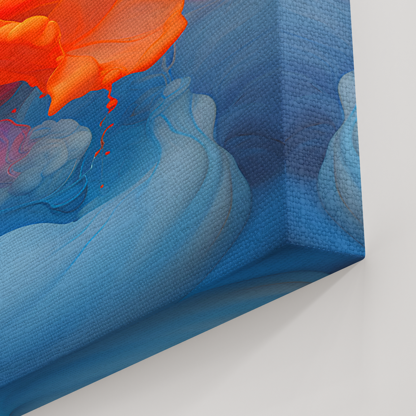 Liquid Dreamscape (Canvas)Liquid Dreamscape (Canvas  Matte finish, stretched, with a depth of 1.25 inches) Elevate your décor with RimaGallery’s responsibly made art canvases. Our eco-friendlRimaGallery