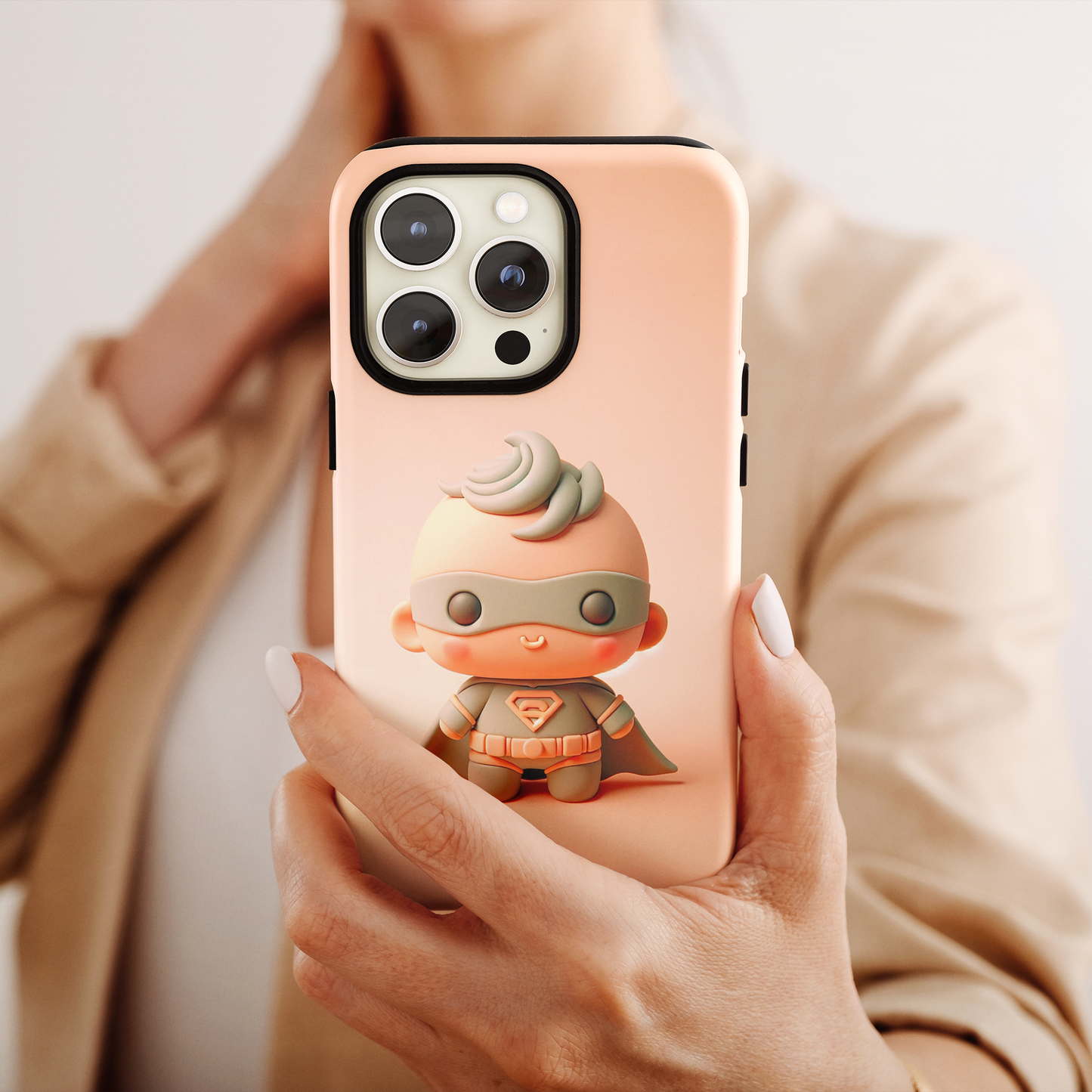 Mini Superhero (iPhone Case 11-15)Upgrade to RIMA: The Ultimate Eco-Friendly Case for iPhone 11-15. Combining style with sustainability, our cases feature chic, minimalist designs and top-tier protecRimaGallery