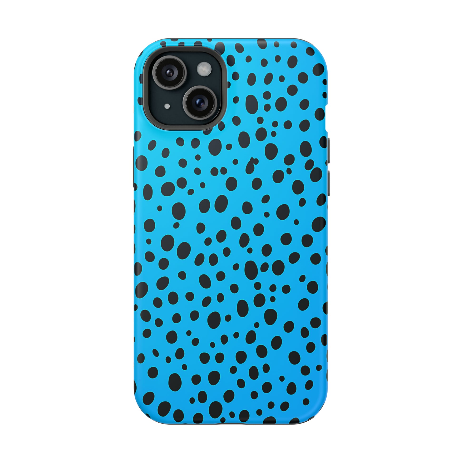 Dotted Delight - Sky Blue (iPhone MagSafe Case)Elevate your iPhone's style with a Sky Blue surface with scattered dark dots and a MagSafe Case, offering robust protection, MagSafe compatibility, and a choice of mRimaGallery