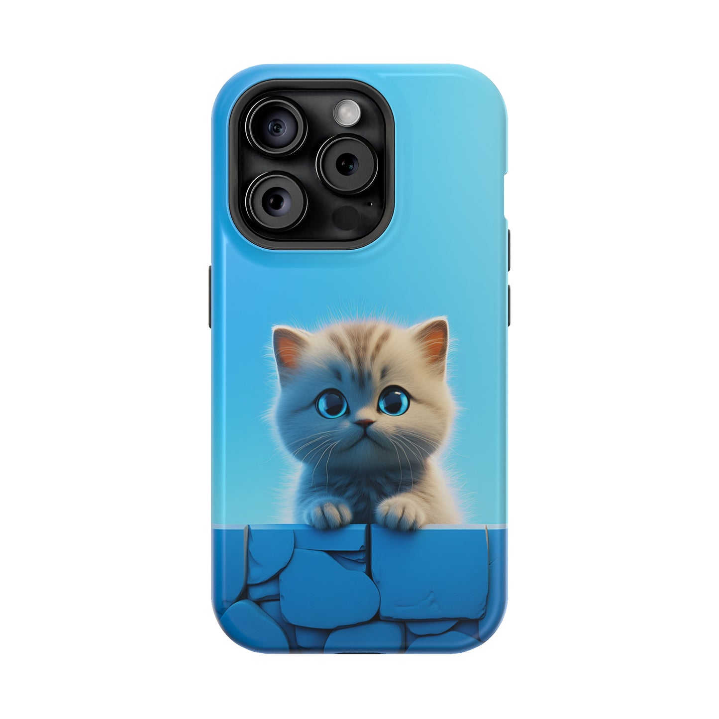 Cute Cat in Blue Sky MagSafe Durable Case: Style Meets Protection 📱✨
Upgrade your device with Rima Gallery's Cute Cat in Blue Sky MagSafe Durable Case. This case is-Blue Sky (iPhone MagSafe Case)