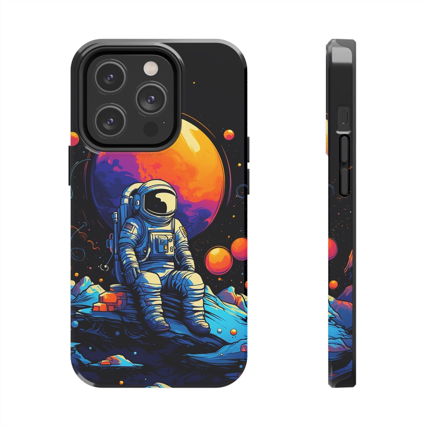 Galactic Solitude (iPhone Case 11-15)Safeguard Your iPhone in Style with RIMA Tough Cases. Designed for iPhone 11-15, these cases offer the ultimate blend of sophistication and resilience. Eco-consciousRimaGallery