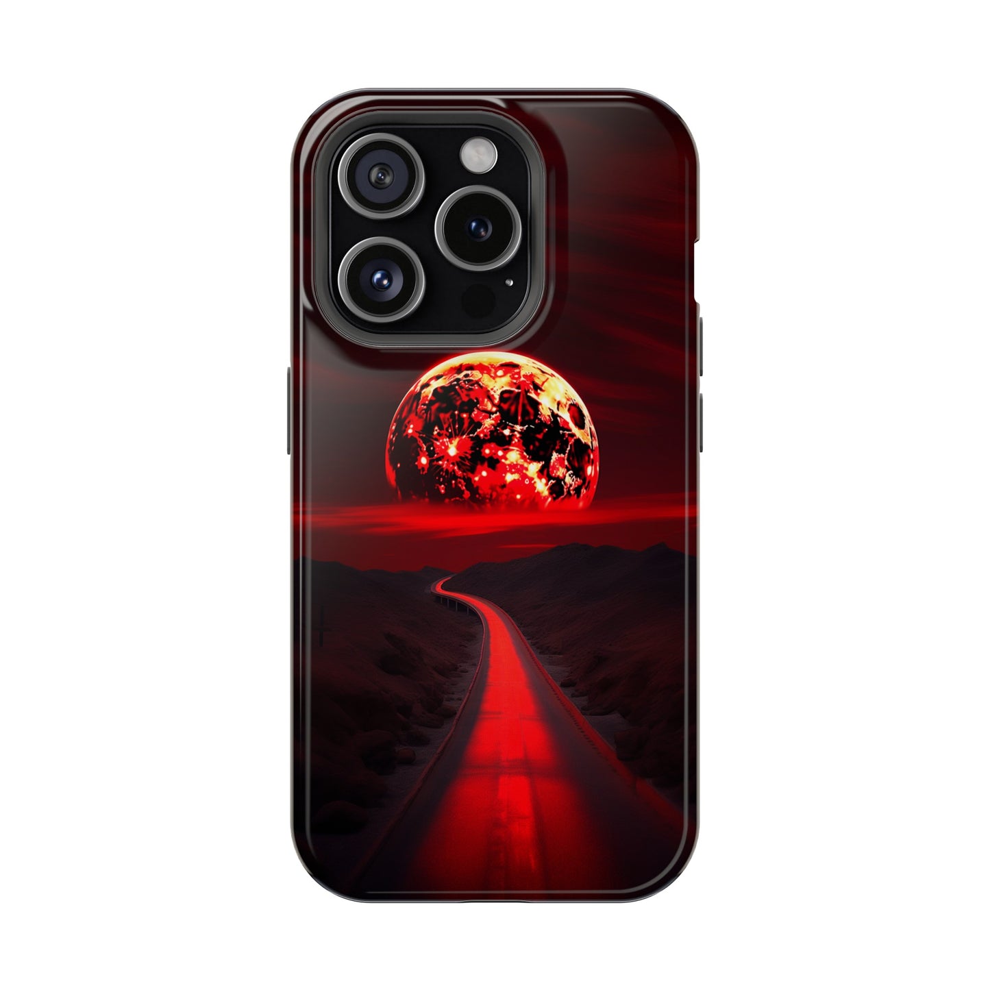 Crimson Eclipse (iPhone MagSafe Case)