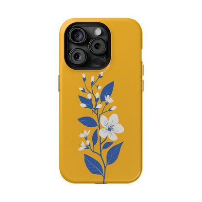 Indigo Bloom (iPhone MagSafe Case)Upgrade your phone's safety and style with Rima Gallery's Boo Beauty MagSafe Case. Dual-layer protection meets stunning design. Shop now for seamless MagSafe compatiRimaGallery