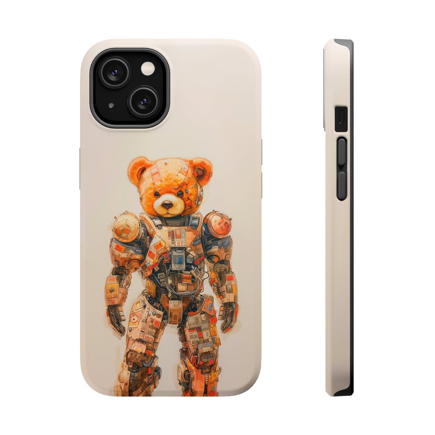 Teddy Mech (iPhone MagSafe Case)Teddy Mech Revolutionize your iPhone's look and feel with RIMA Tough Phone Case – ultimate protection meets elegant style for iPhone 11-15. Grab yours now! 🛡️📱RimaGallery