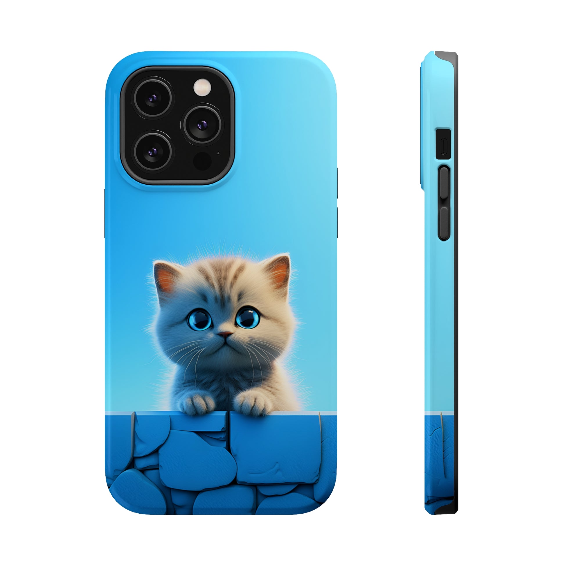 Cute Cat in Blue Sky MagSafe Durable Case: Style Meets Protection 📱✨
Upgrade your device with Rima Gallery's Cute Cat in Blue Sky MagSafe Durable Case. This case is-Blue Sky (iPhone MagSafe Case)