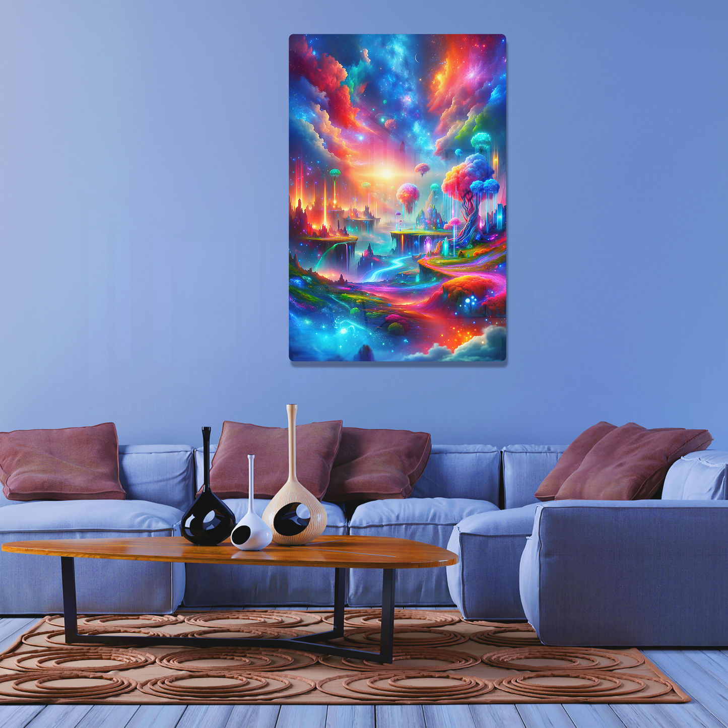 Vivid Dreamscape Fusion (Acrylic)Vivid Dreamscape Fusion
Transform your space with our elegant Acrylic Prints, where art meets modernity. Experience superior quality with high-grade acrylic and vibrRimaGallery