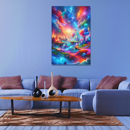 Vivid Dreamscape Fusion (Acrylic)Vivid Dreamscape Fusion
Transform your space with our elegant Acrylic Prints, where art meets modernity. Experience superior quality with high-grade acrylic and vibrRimaGallery