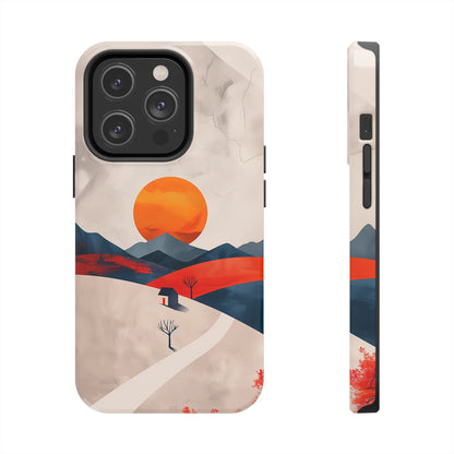 Amber Awakening (iPhone Case 11-15)Shop RIMA Tough Phone Case for iPhone 11-15: Ultimate protection with double-layer defense, glossy finish, and wireless charging compatibility. Urban and weather-resRimaGallery