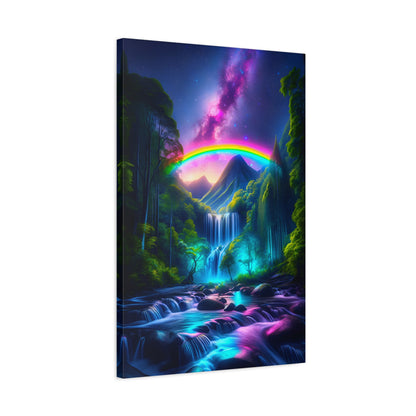 Galactic Falls (Canvas)Galactic Falls (Canvas  Matte finish, stretched, with a depth of 1.25 inches)
Make an art statement with RimaGallery's responsibly made canvases. Eco-friendly cottonRimaGallery