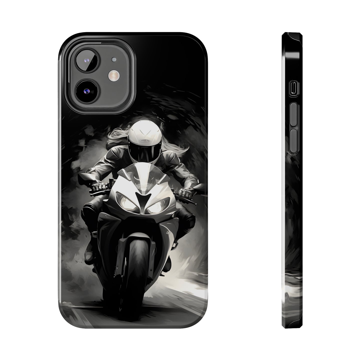 Female Night Biking (iPhone Case 11-15)RIMA Tough Phone Case for iPhone 11, 12, 13, 14, &amp; 15 : Female Night Biking with Glossy Finish 📱✨
Protect your iPhone models 11 through 15 in style with this duRimaGallery