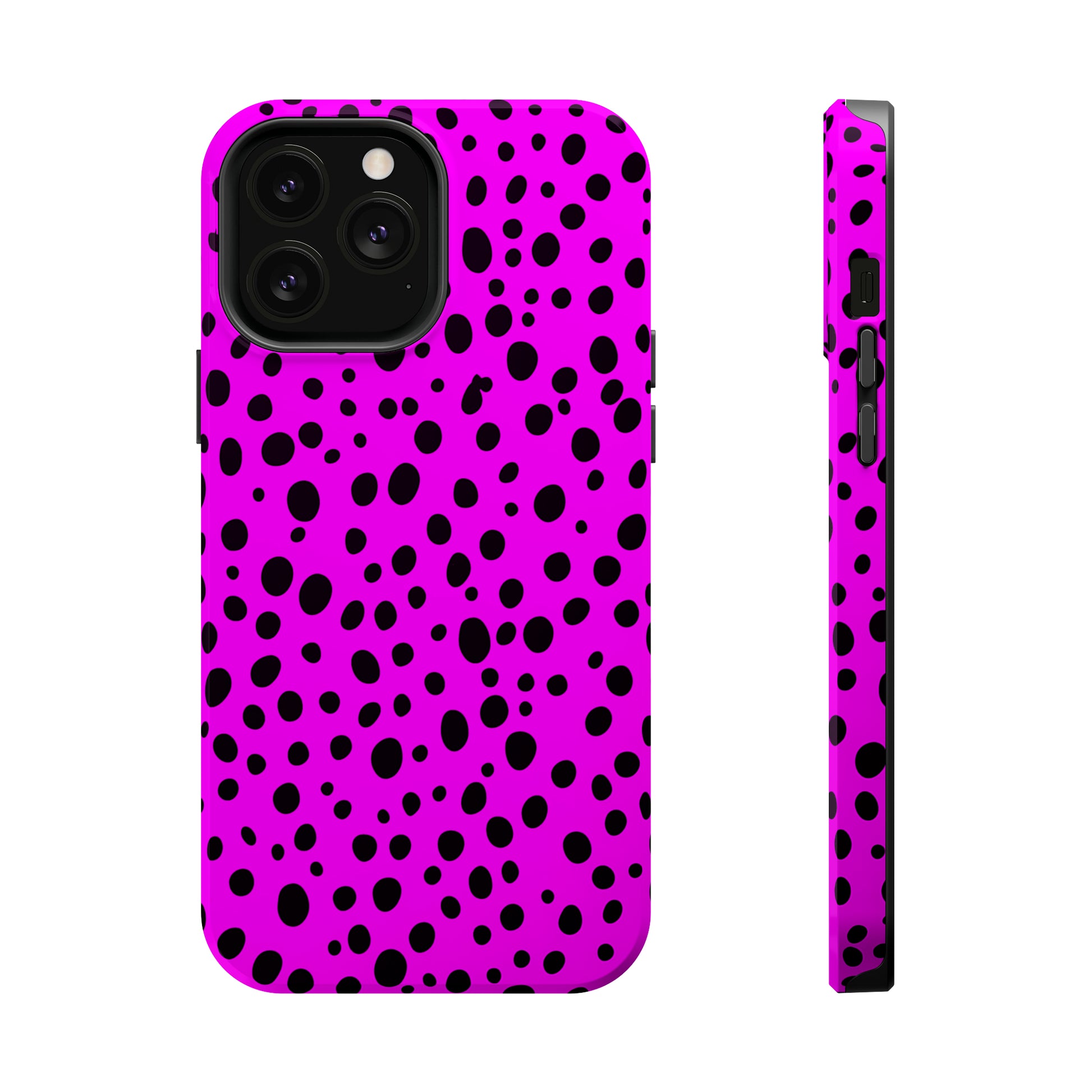 Dotted Delight - Purple (iPhone MagSafe Case)Elevate your iPhone's style with a Purple surface with scattered dark dots and a MagSafe Case, offering robust protection, MagSafe compatibility, and a choice of matRimaGallery