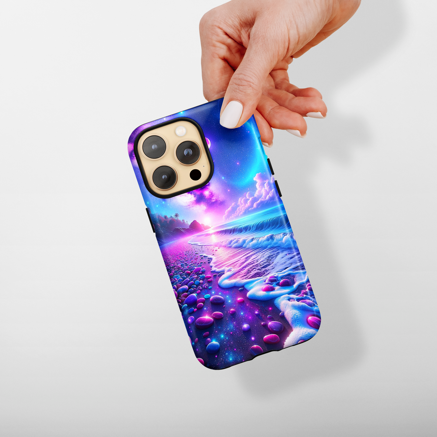 Cosmic Shoreline (iPhone MagSafe Case)Cosmic Shoreline MagSafe Durable Case: Style Meets Protection 📱✨
Upgrade your device with Rima Cosmic Shoreline Heartbeat MagSafe Durable Case. This case isn’t justRimaGallery