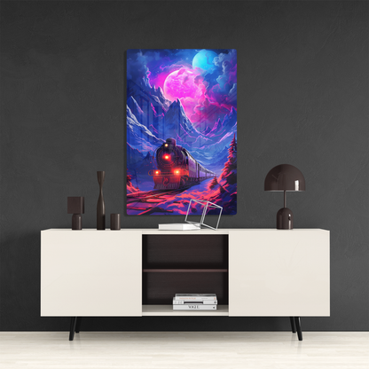 Polar Express Luminescence (Acrylic)Polar Express Luminescence Discover the epitome of modern art with our Acrylic Prints 🌠, merging contemporary elegance with artistic mastery. An ideal choice for thRimaGallery