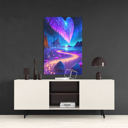 Glimmering Aurora (Acrylic)Make a design statement with Glimmering Aurora acrylic prints from RimaGallery. The sleek 1⁄4" acrylic material creates a glass-like illusion for your wall art. PrinRimaGallery