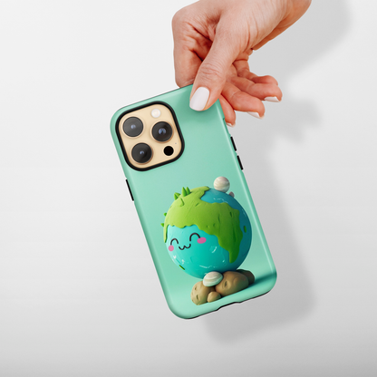 Adorable clay earth (iPhone MagSafe Case)Revolutionize your iPhone's look and feel with RIMA Tough Phone Case – ultimate protection meets elegant style for iPhone 11-15. Grab yours now! 🛡️📱RimaGallery