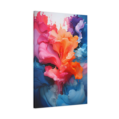 Liquid Dreamscape (Canvas)Liquid Dreamscape (Canvas  Matte finish, stretched, with a depth of 1.25 inches) Elevate your décor with RimaGallery’s responsibly made art canvases. Our eco-friendlRimaGallery