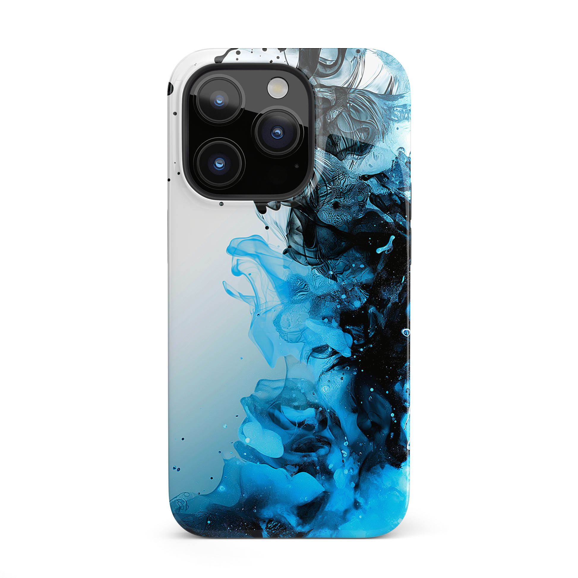 Ocean Fizz (iPhone MagSafe Case)Elevate your iPhone's protection and style with RimaGallery's Ink swirls in oceanic hues on a MagSafe Case. Enjoy dual-layer defense, vibrant design choices, and MagRimaGallery