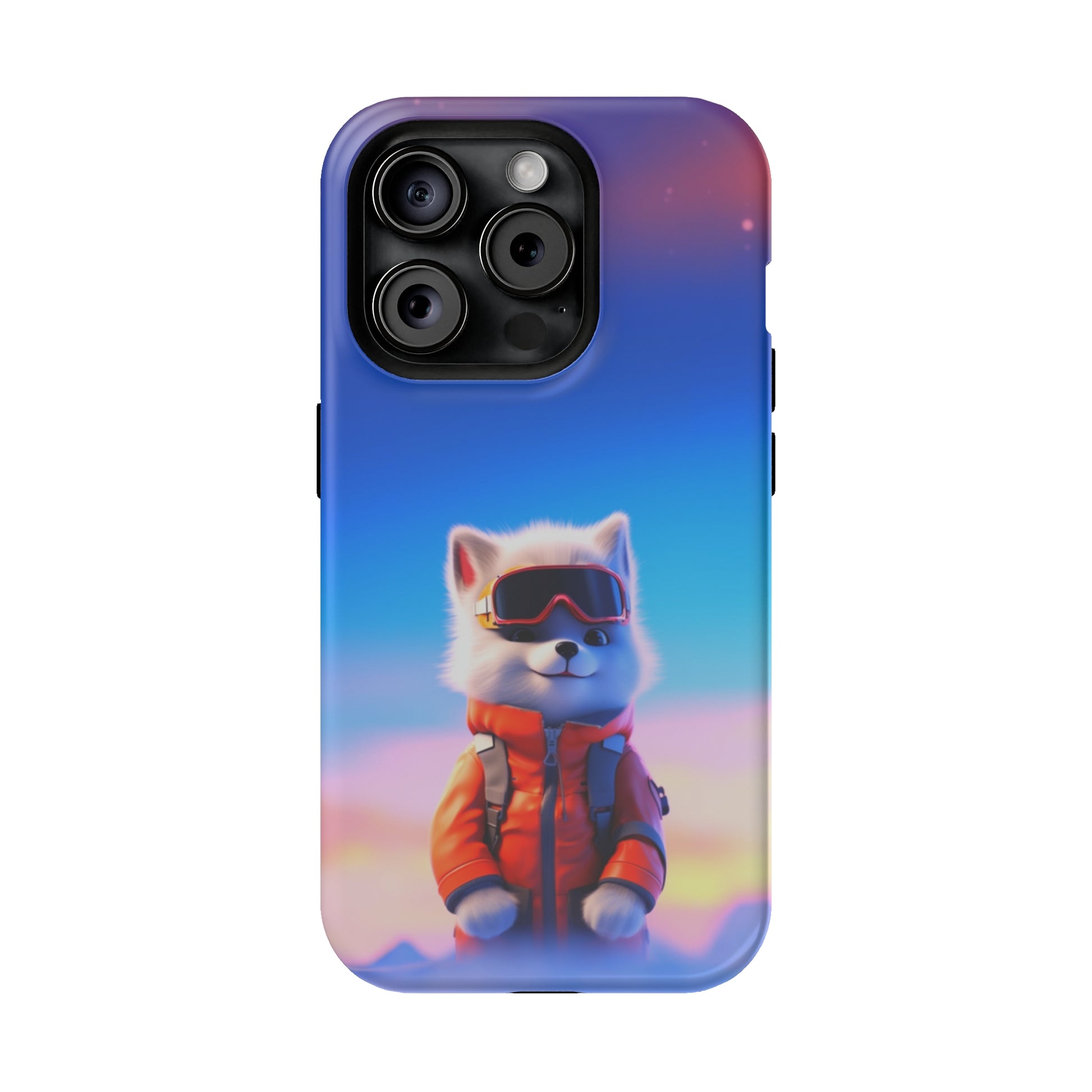 Ski Patrol Pup (iPhone MagSafe Case)Ski Patrol Pup Husky MagSafe Durable Case: Style Meets Protection 📱✨
Upgrade your device with Rima Gallery's Ski Patrol Pup MagSafe Durable Case. This case isn’t juRimaGallery