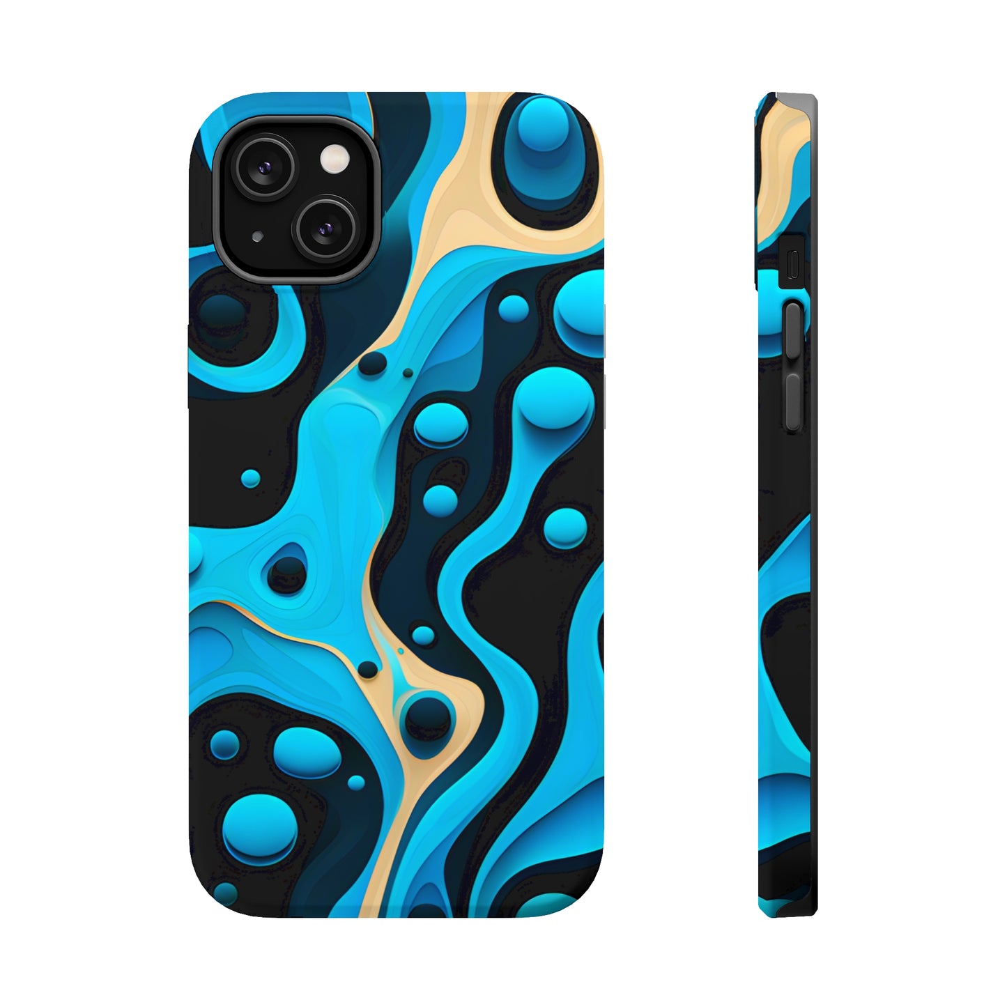 Flowing Shapes Harmony (iPhone MagSafe Case)Flowing Shapes Harmony MagSafe Durable Case: Style Meets Protection 📱✨
Upgrade your device with Rima Gallery's Flowing Shapes Harmony MagSafe Durable Case. This casRimaGallery