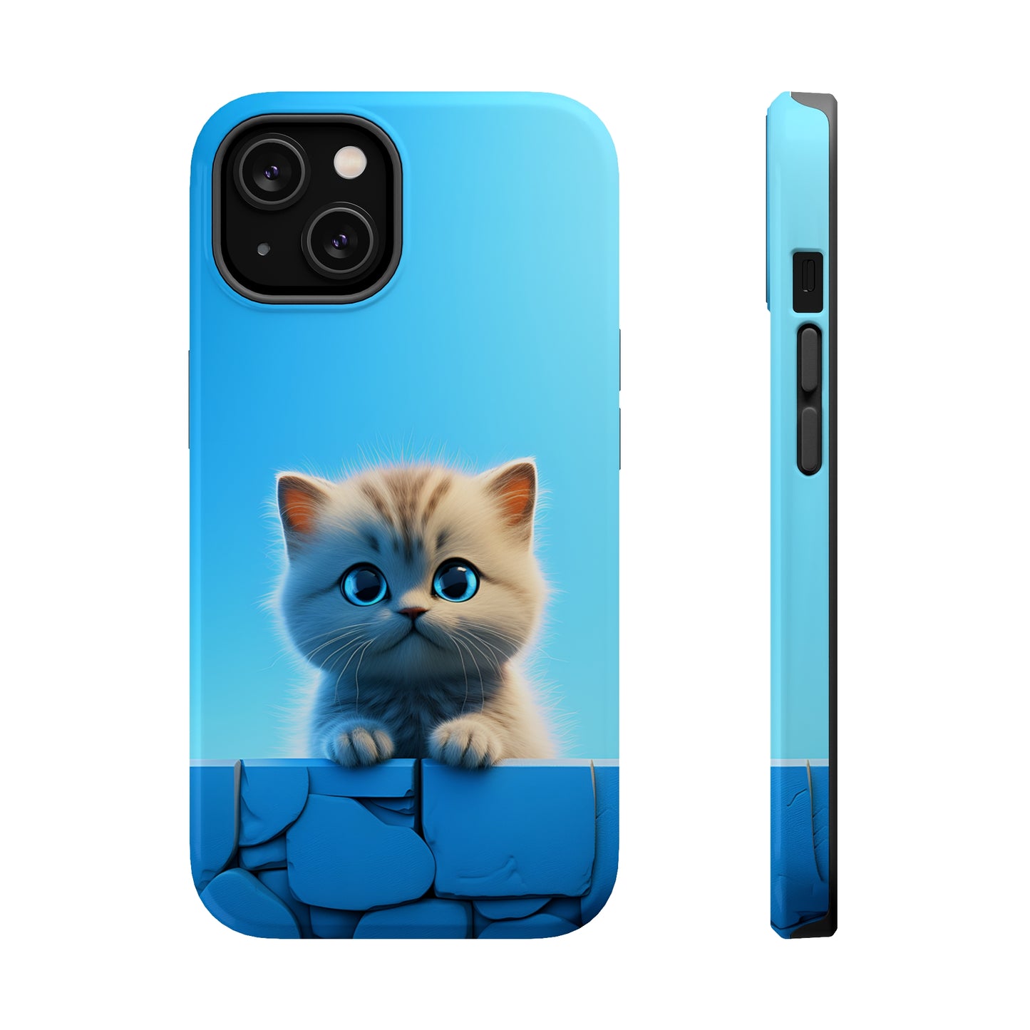 Cute Cat in Blue Sky MagSafe Durable Case: Style Meets Protection 📱✨
Upgrade your device with Rima Gallery's Cute Cat in Blue Sky MagSafe Durable Case. This case is-Blue Sky (iPhone MagSafe Case)