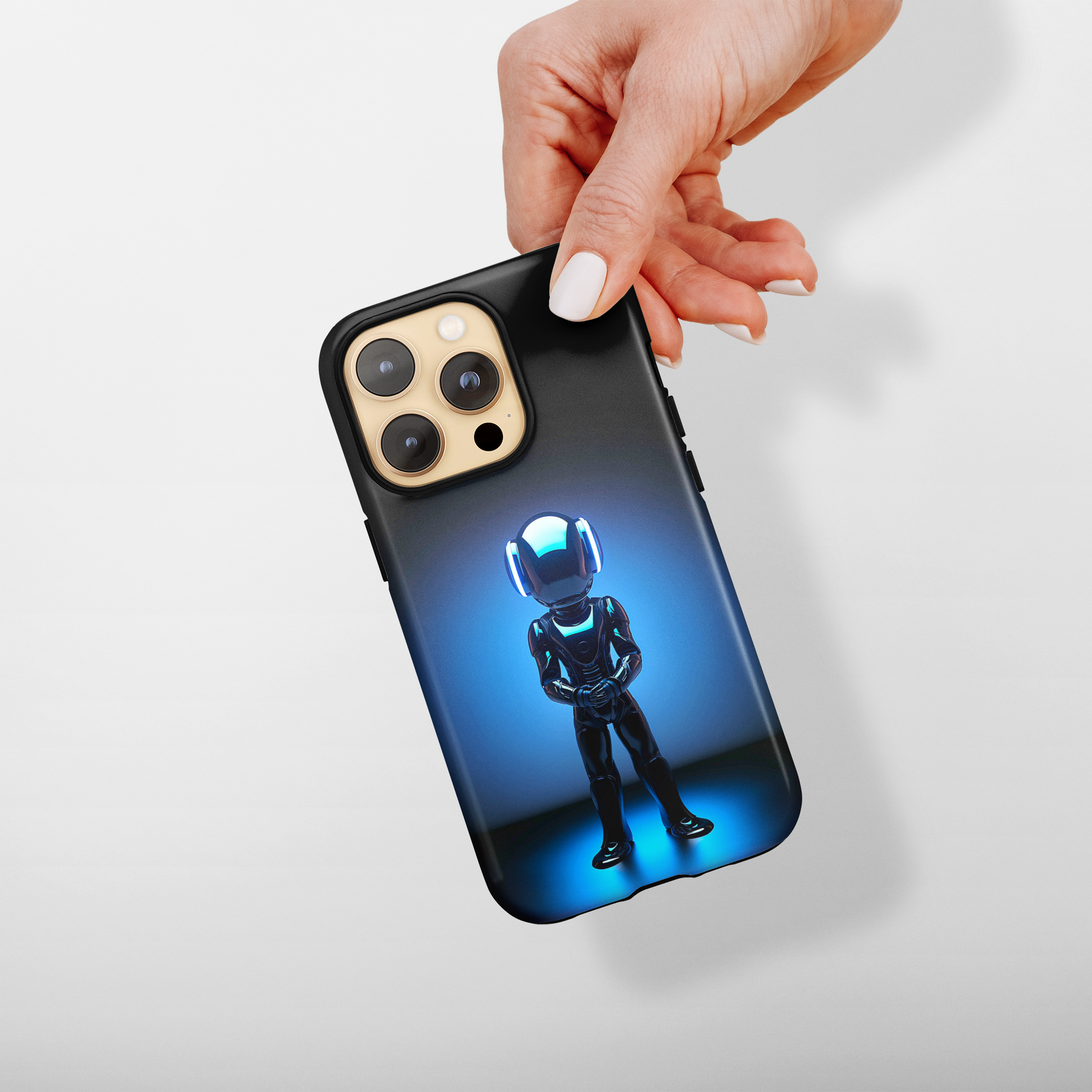 Neon Tech Guardian (iPhone Case 11-15)Discover the RIMA Case: A Fusion of Art and Protection for iPhone 11-15. With vibrant, customizable designs and military-grade defense, make a statement that echoes RimaGallery