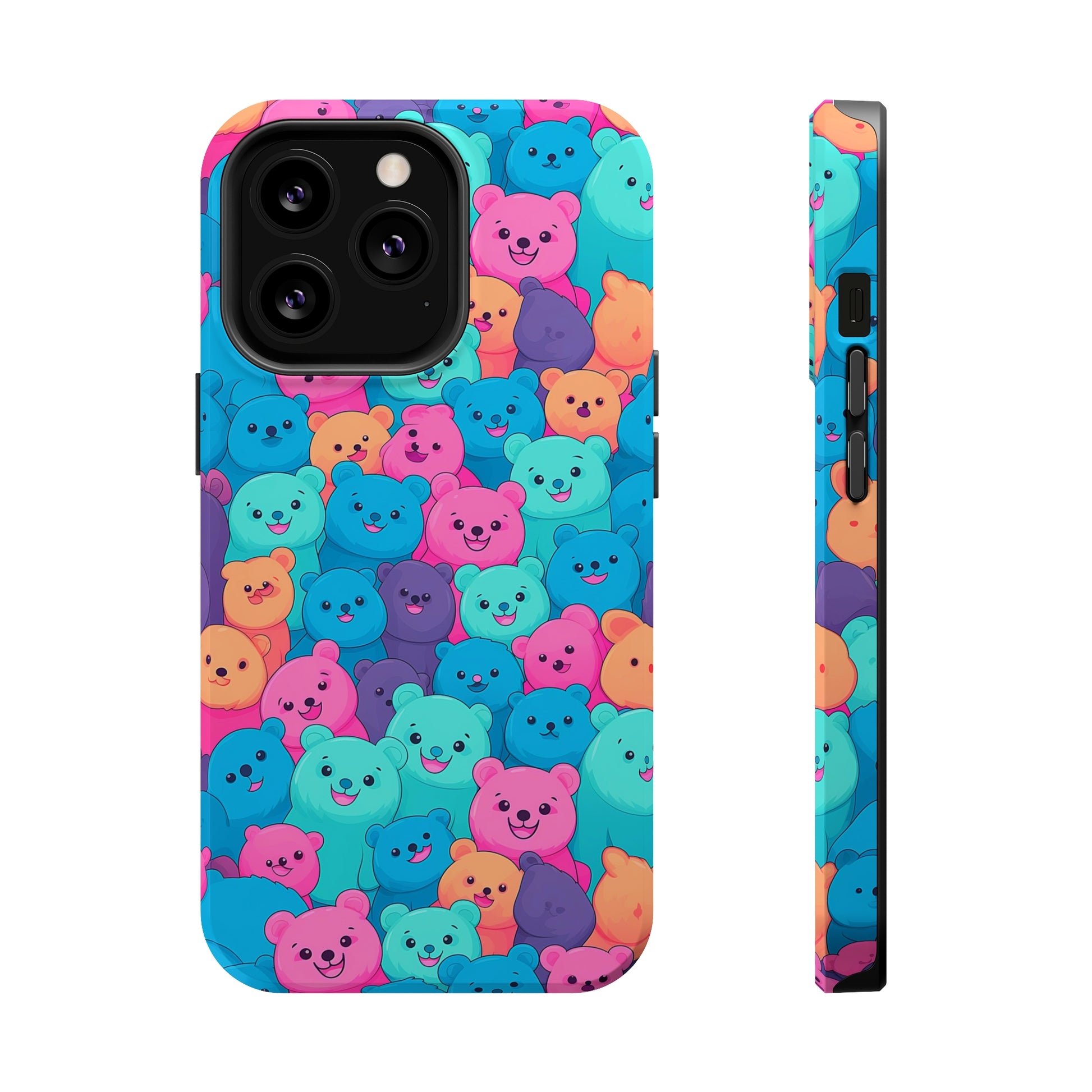 Cheerful Bear Party (iPhone MagSafe Case)Cheerful Bear Party MagSafe Durable Case: Style Meets Protection 📱✨
Upgrade your device with Rima Cheerful Bear Party MagSafe Durable Case. This case isn’t just aboRimaGallery