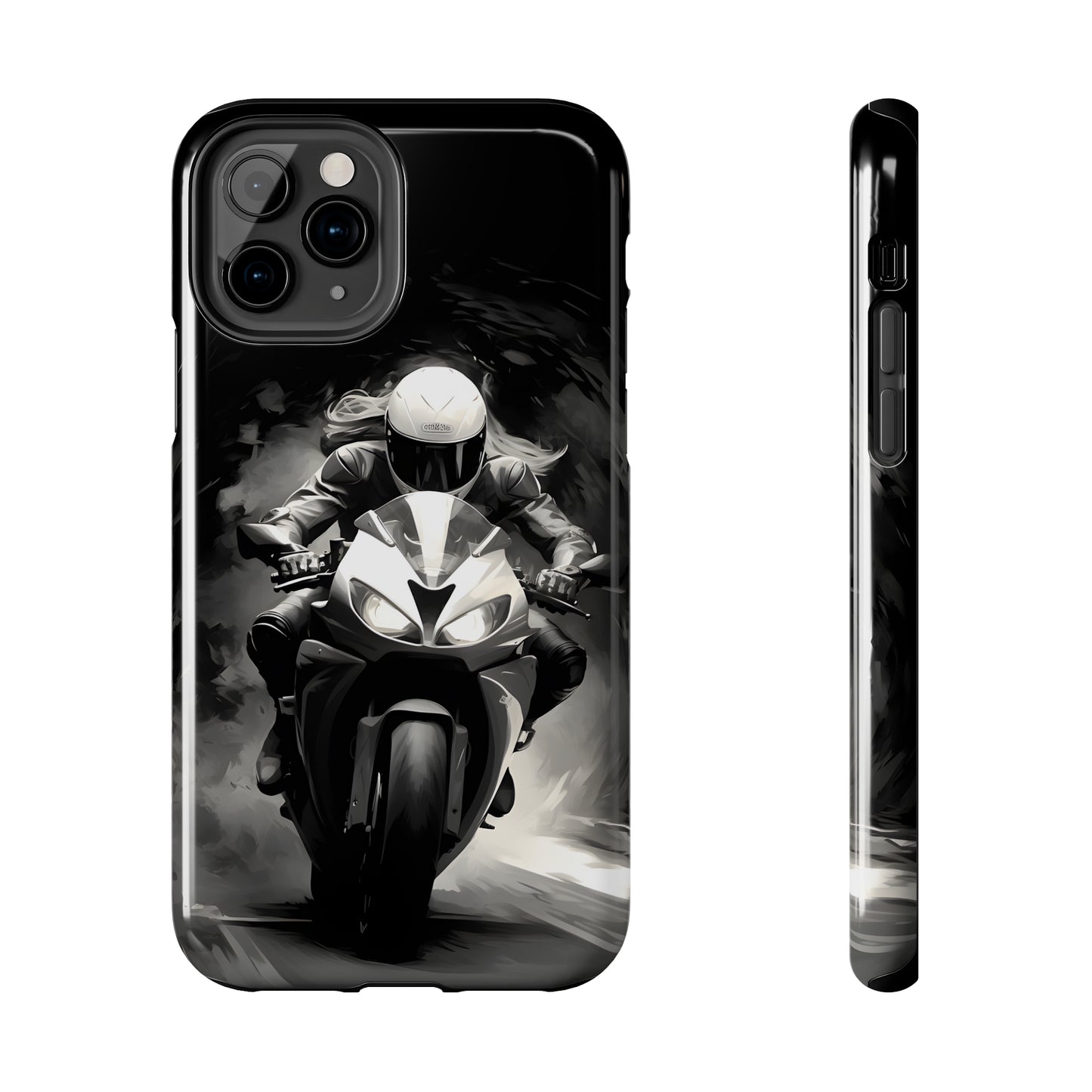 Female Night Biking (iPhone Case 11-15)RIMA Tough Phone Case for iPhone 11, 12, 13, 14, &amp; 15 : Female Night Biking with Glossy Finish 📱✨
Protect your iPhone models 11 through 15 in style with this duRimaGallery