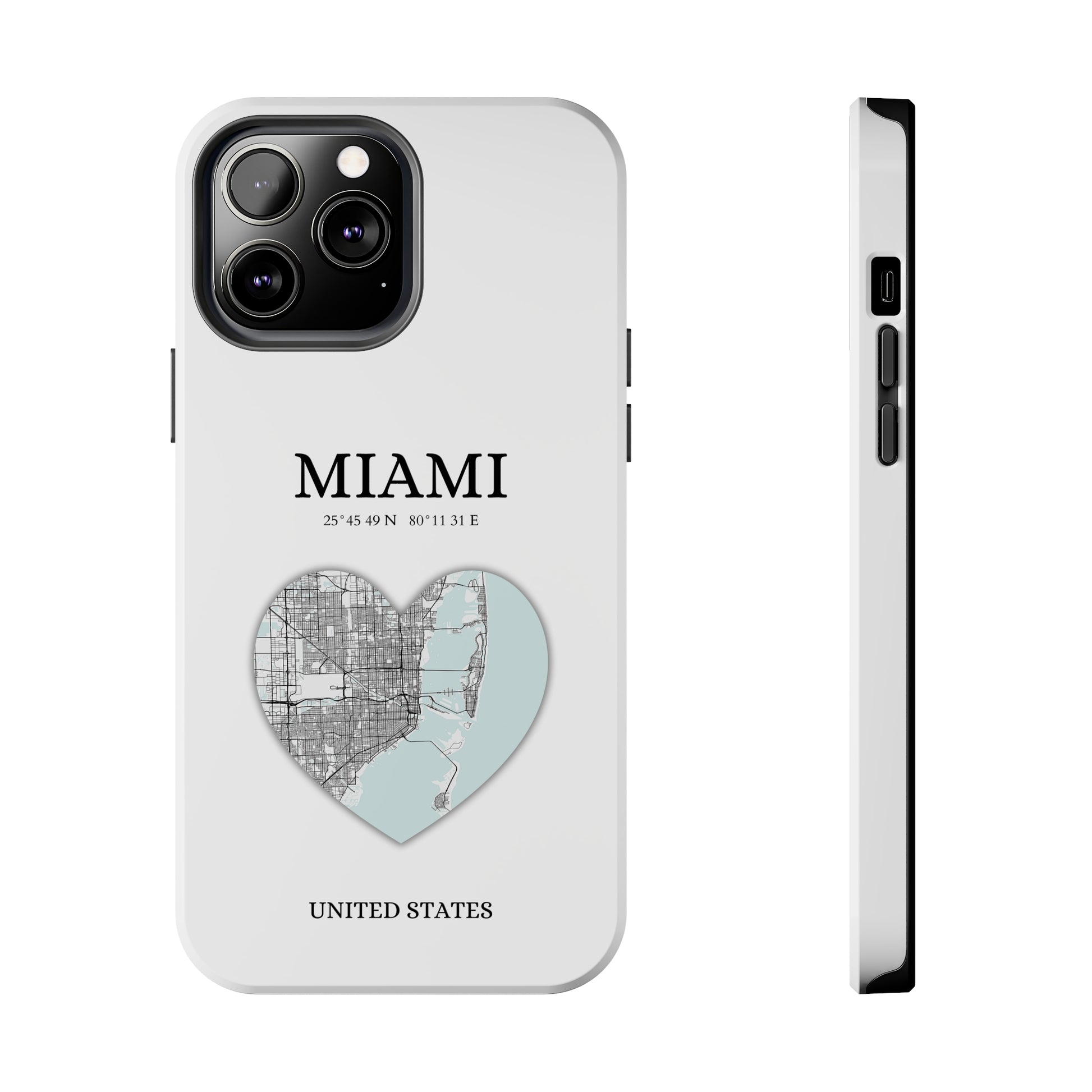 Miami Heartbeat - White (iPhone Case 11-15)Elevate your iPhone's style with Rima's Miami Heartbeat case. Sleek, durable protection for models 11-15. Free US shipping.RimaGallery