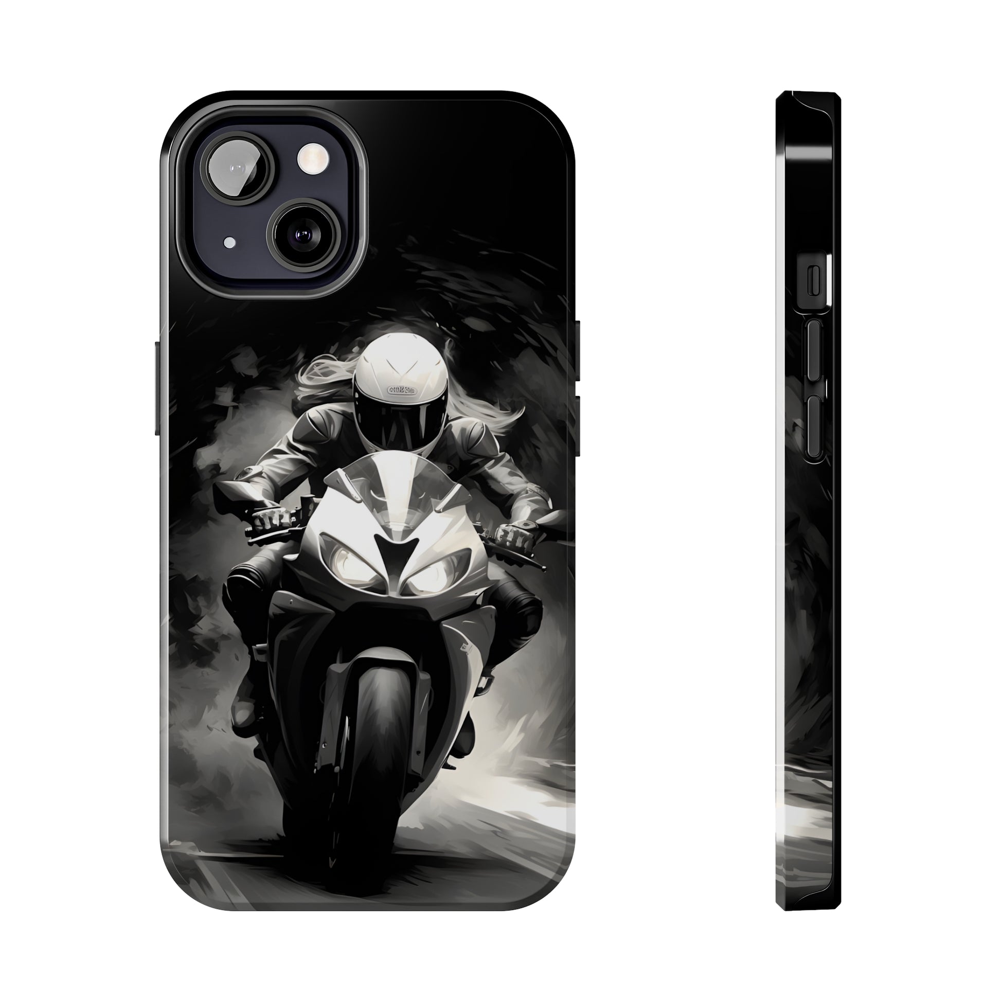 Female Night Biking (iPhone Case 11-15)RIMA Tough Phone Case for iPhone 11, 12, 13, 14, &amp; 15 : Female Night Biking with Glossy Finish 📱✨
Protect your iPhone models 11 through 15 in style with this duRimaGallery