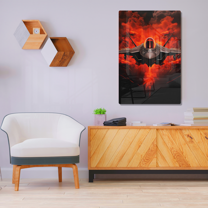 Jet Fighter (Acrylic)F-35: The Acrylic Wall Art with a Glass-Like Finish that Will Take Your Breath AwayElevate Any Ambiance with F-35 Lightning II Acrylic Print🌟:Discover the brilliancRimaGallery