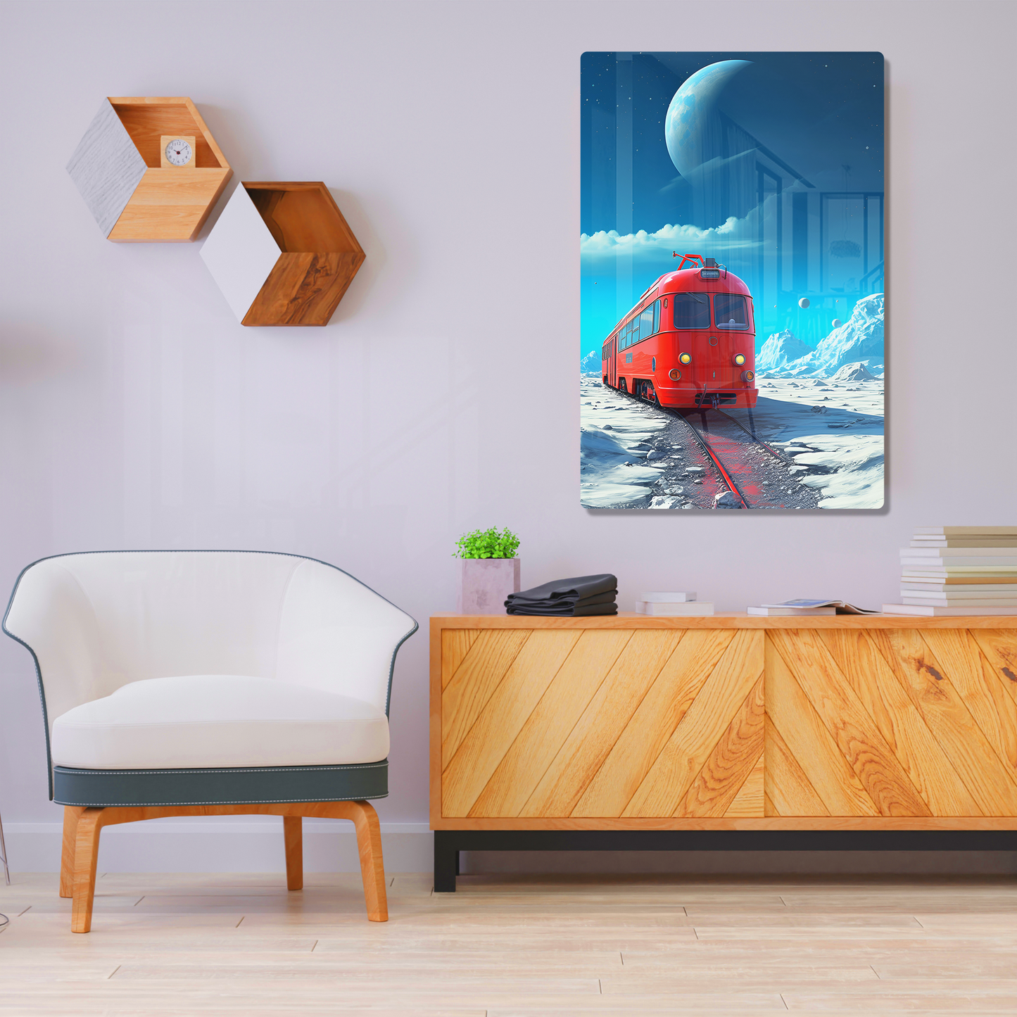 Crimson Tracks (Acrylic)Crimson Tracks
 Transform your space with our elegant Acrylic Prints, where art meets modernity. Experience superior quality with high-grade acrylic and vibrant, lifRimaGallery