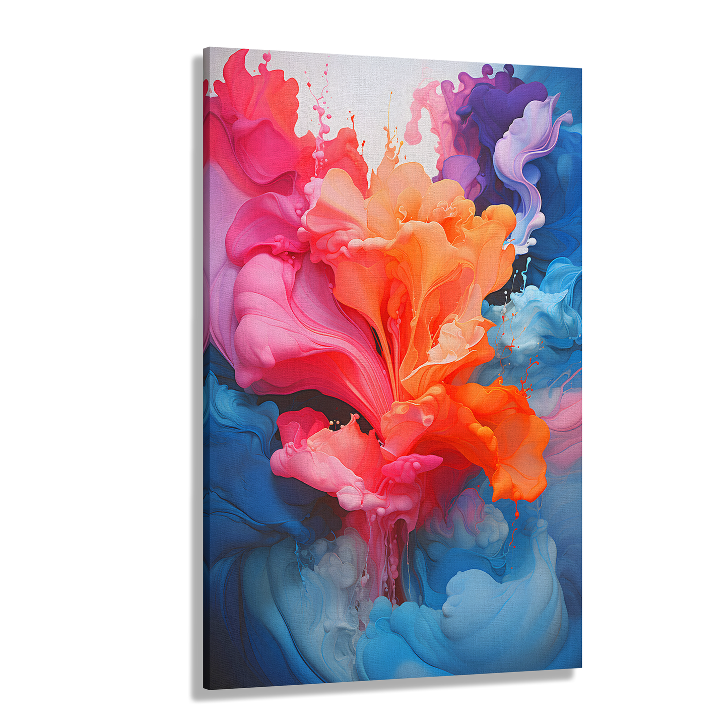 Liquid Dreamscape (Canvas)Liquid Dreamscape (Canvas  Matte finish, stretched, with a depth of 1.25 inches) Elevate your décor with RimaGallery’s responsibly made art canvases. Our eco-friendlRimaGallery