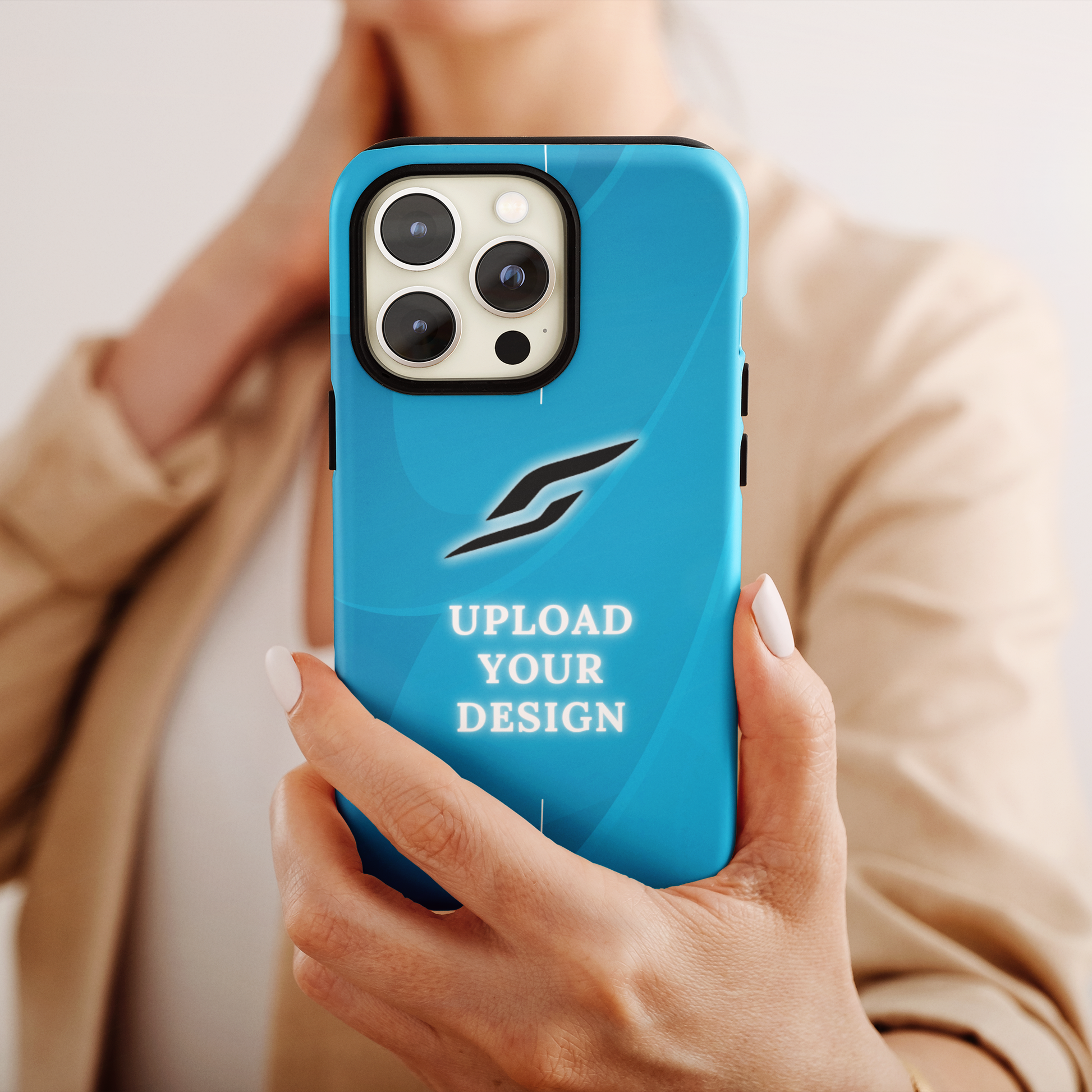 Upload Your Design - iPhone Case 11-15RIMA Tough Phone Case: Sleek &amp; Secure for iPhone 11 to 15 🌟Quick Glance:🛡️ Double Layer Defense: Tough polycarbonate shell with a soft rubber lining for ultimaRimaGallery