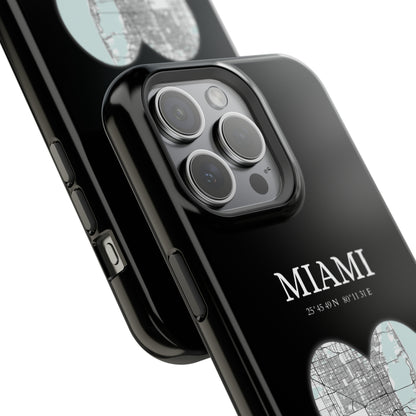 Miami Heartbeat - White (iPhone MagSafe Case)Elevate your iPhone's style with the Miami Heartbeat White MagSafe Case, offering robust protection, MagSafe compatibility, and a choice of matte or glossy finish. PRimaGallery