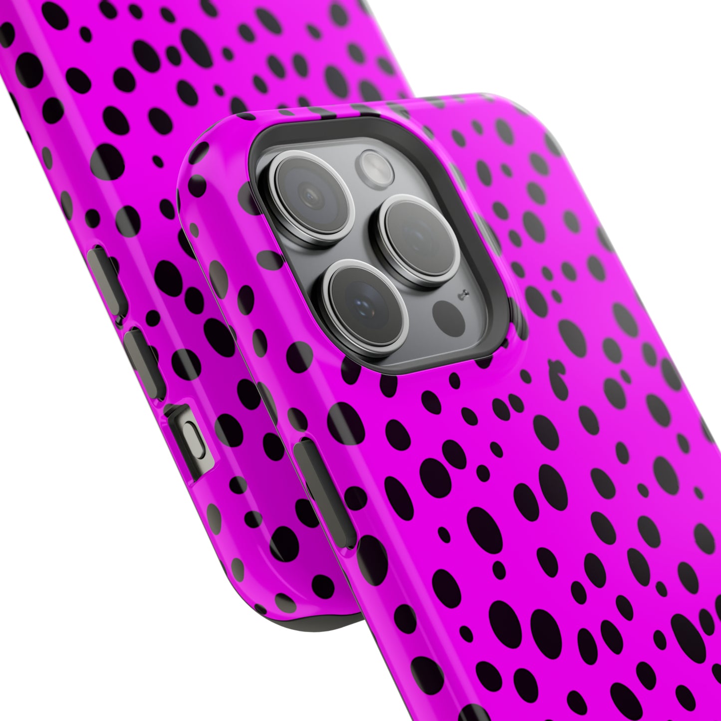 Dotted Delight - Purple (iPhone MagSafe Case)Elevate your iPhone's style with a Purple surface with scattered dark dots and a MagSafe Case, offering robust protection, MagSafe compatibility, and a choice of matRimaGallery