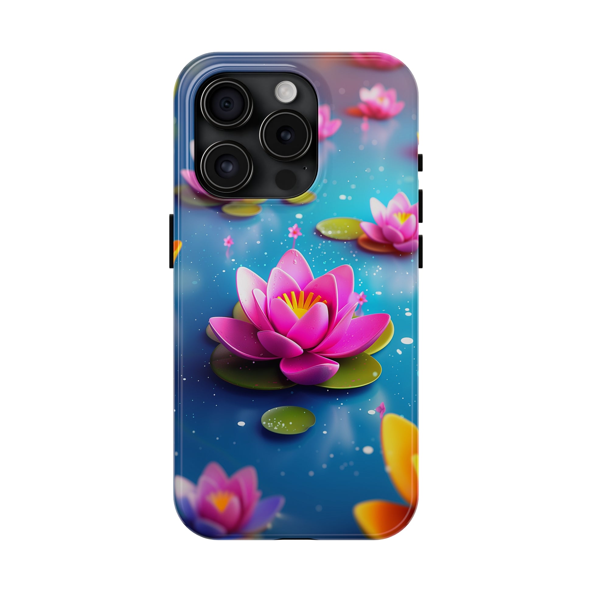 Lotus Lagoon (iPhone Case 11-15)Enhance your iPhone 11-15 with RIMA's Tough Case: Sleek design, double-layer protection, and wireless charging friendly. Perfect for the urban lifestyle.RimaGallery