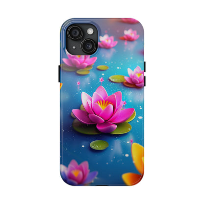 Lotus Lagoon (iPhone Case 11-15)Enhance your iPhone 11-15 with RIMA's Tough Case: Sleek design, double-layer protection, and wireless charging friendly. Perfect for the urban lifestyle.RimaGallery