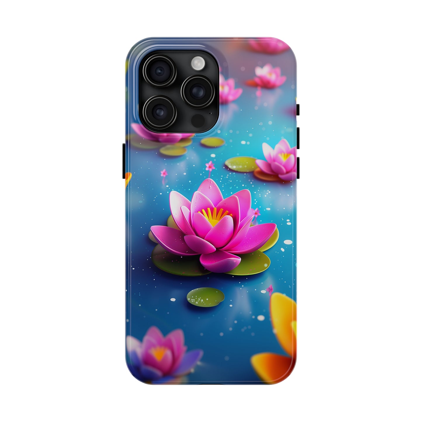 Lotus Lagoon (iPhone Case 11-15)Enhance your iPhone 11-15 with RIMA's Tough Case: Sleek design, double-layer protection, and wireless charging friendly. Perfect for the urban lifestyle.RimaGallery