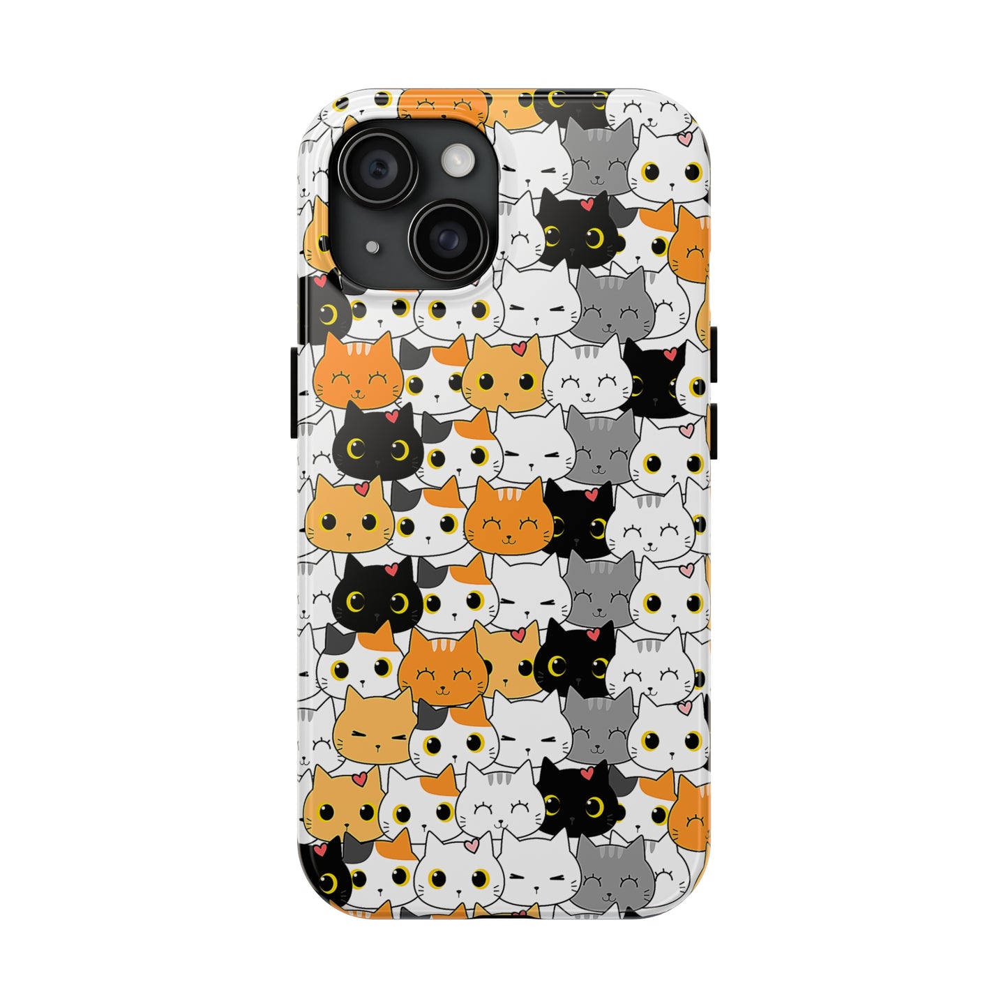 Kitten Kaleidoscope (iPhone Case 11-15)