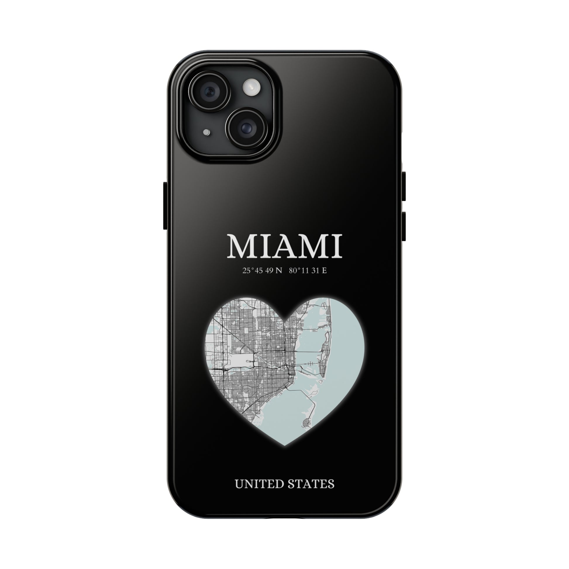 Miami Heartbeat - Black (iPhone Case 11-15)Elevate your iPhone's style with Rima's Miami Heartbeat case. Sleek, durable protection for models 11-15. Free US shipping.RimaGallery
